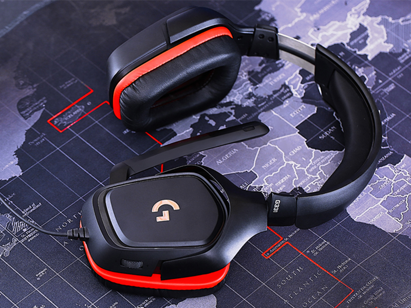 H&igrave;nh thật tai nghe Logitech